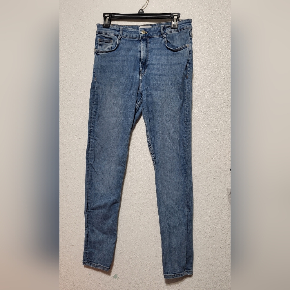 Zara Women's Skinny Jeans in Blue